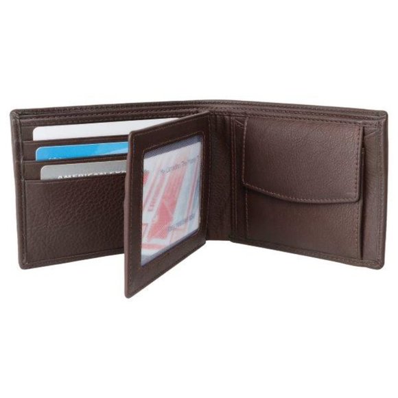 RFID Blocking Minimalist Badge ID Travel Organizer Coin pocket - Picture 2 of 5